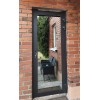 Aluminum entrance doors for houses ALU-Thermal80 with full glazing RAL7016 Aluminum entrance doors for houses ALU-Thermal80 with full glazing RAL7016