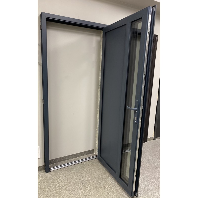 Aluminum entrance doors to the house Thermal80 RAL7016 Aluminum entrance doors to the house Thermal80 RAL7016