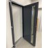 PLASTIC PVC DOOR LEON 80 ANTHRACITE/ANTHRACITE