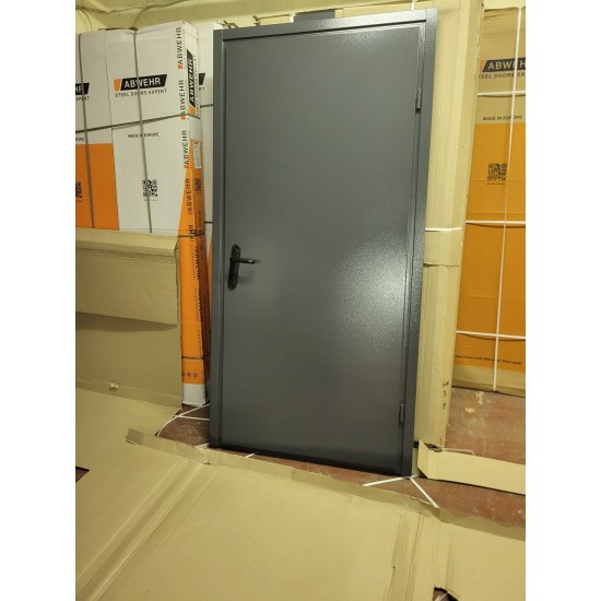 Technical steel doors STORAGE RAL 7016