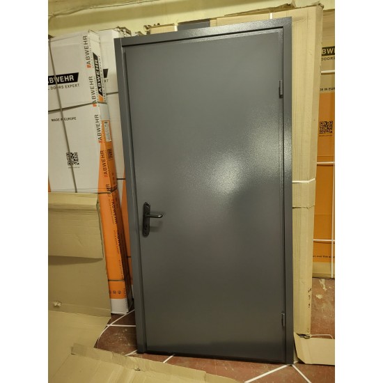 Technical steel doors STORAGE RAL 7016