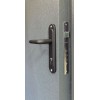 Техническая металлическая дверь Techno 6, антрацит RAL 7016