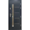 Деревянная входная дверь TORINO Antracite 980 × 2080 мм