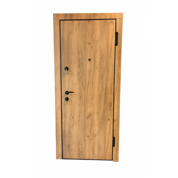 Металлическая дверь в квартиру с минеральной ватой NOVA MDF