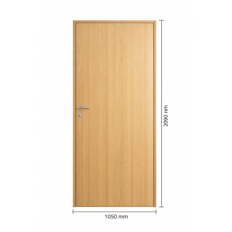 Деревянные противопожарные двери EI60 Шпон дуба