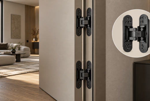 What Are Concealed Hinges for Interior Doors?