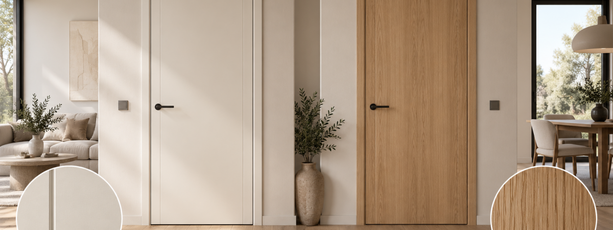 Painted or Veneered Interior Doors: Which Should You Choose?