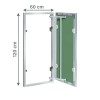 Revīzijas lūka ENG 600mm x 1200mm keramisko flīžu pārklājumam
