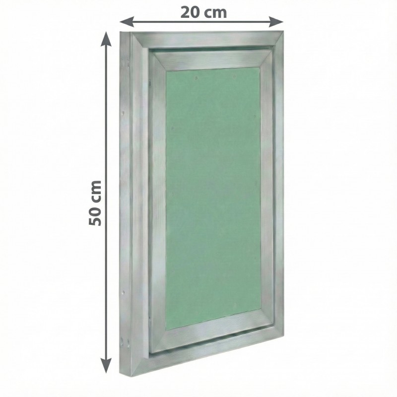 Alumīnija revīzijas lūka ARCHI 200mm x 500mm keramisko flīžu pārklājumam