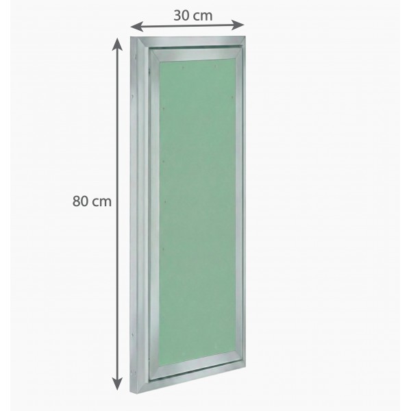 Alumīnija revīzijas lūka ARCHI 300mm x 800mm keramisko flīžu pārklājumam