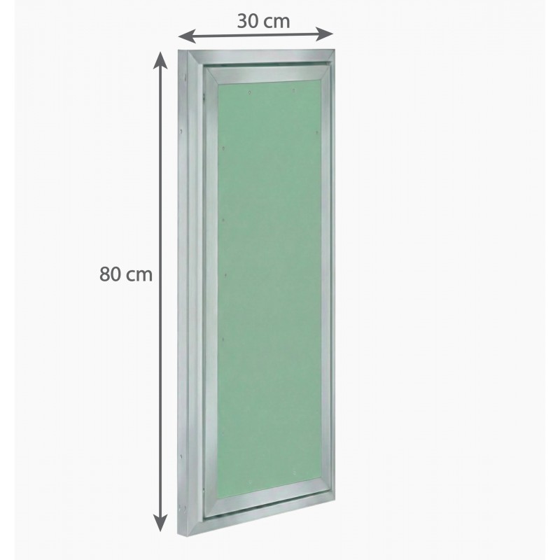 Alumīnija revīzijas lūka ARCHI 300mm x 800mm keramisko flīžu pārklājumam