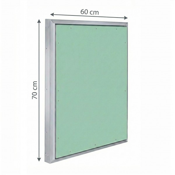 Alumīnija revīzijas lūka ARCHI 600mm x 700mm keramisko flīžu pārklājumam
