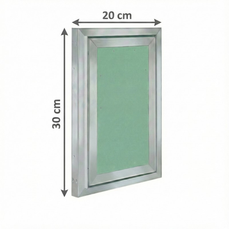 Alumīnija revīzijas lūka ARCHI 200mm x 300mm keramisko flīžu pārklājumam