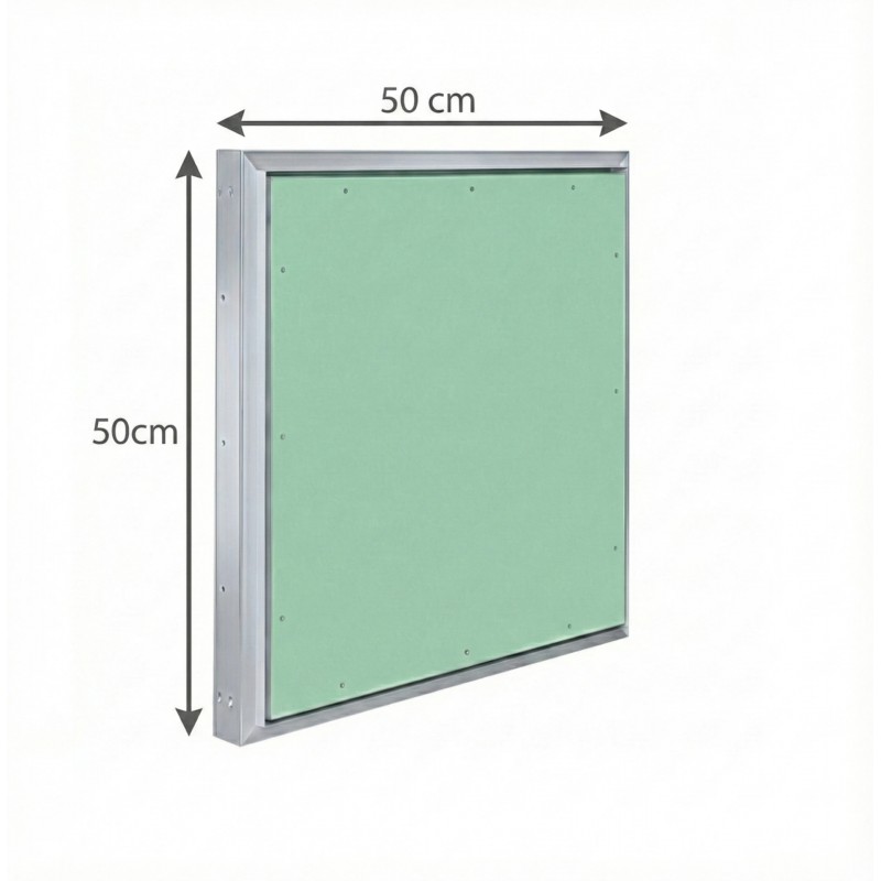 Alumīnija revīzijas lūka ARCHI 500mm x 500mm keramisko flīžu pārklājumam