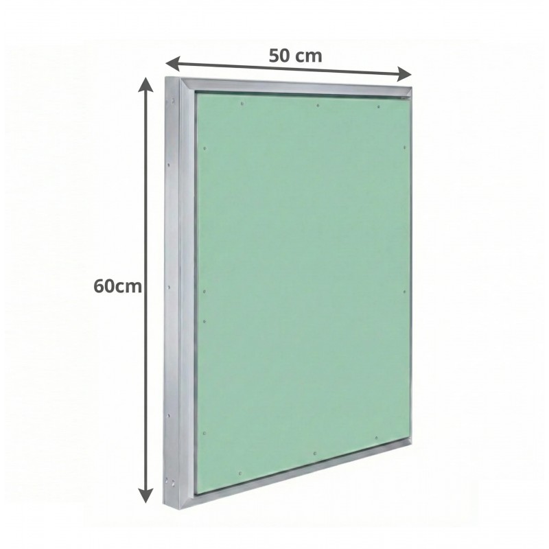 Alumīnija revīzijas lūka ARCHI 500mm x 600mm keramisko flīžu pārklājumam