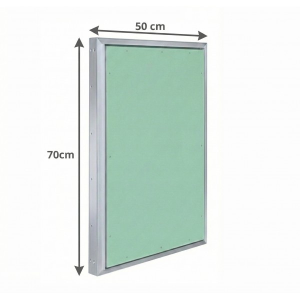 Alumīnija revīzijas lūka ARCHI 500mm x 700mm keramisko flīžu pārklājumam