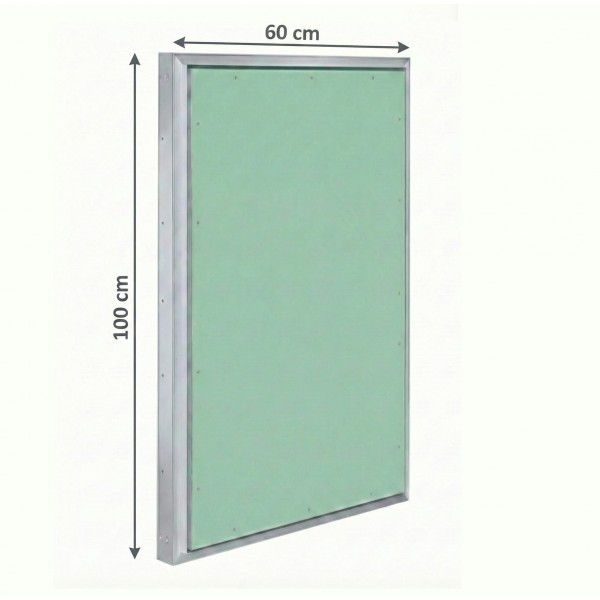 Alumīnija revīzijas lūka ARCHI 600mm x 1000mm keramisko flīžu pārklājumam