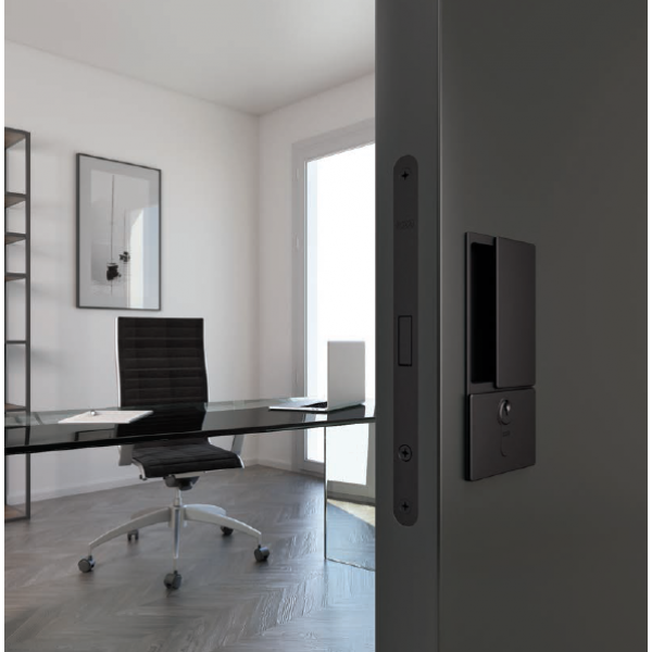 Дверные ручки WAVE PZ Black Дверные ручки WAVE PZ Black