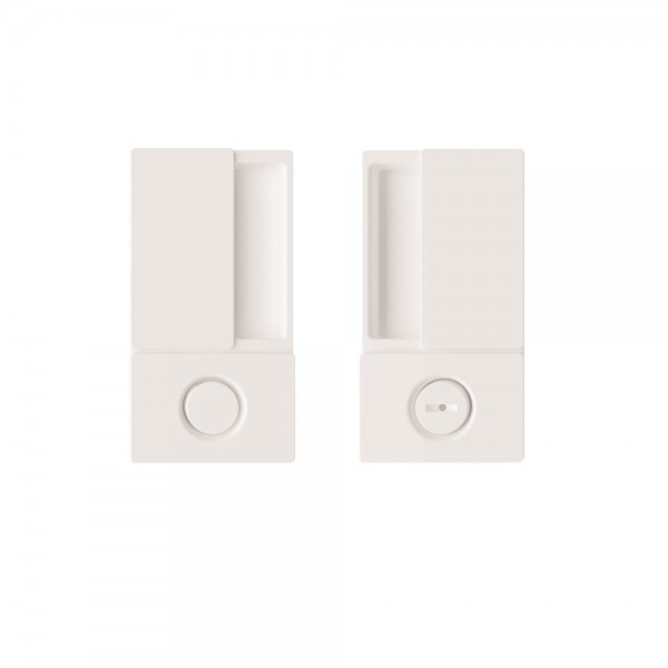 Ручки раздвижных дверей WAVE WC White Ручки раздвижных дверей WAVE WC White