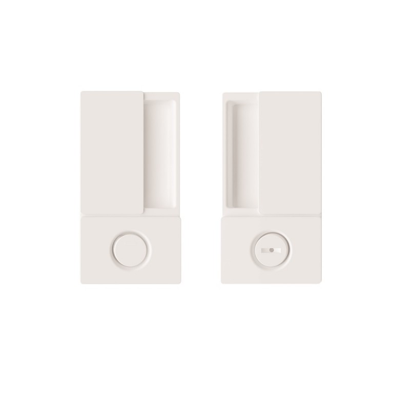 Door handles WAVE WC White