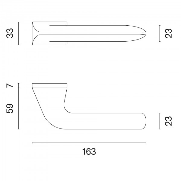 Handle APRILE GLADIOLA RT Polished Chrome Handle APRILE GLADIOLA RT Polished Chrome