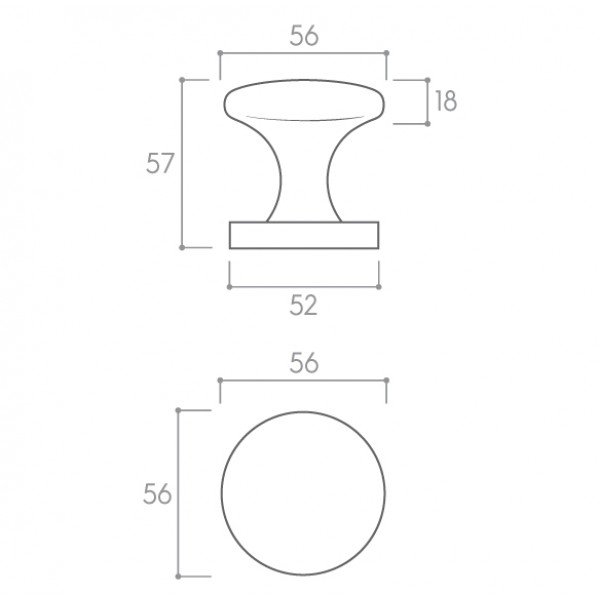 Door handle Corona Orbis R Door handle Corona Orbis R