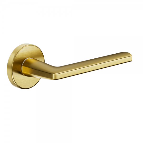 Дверные ручки Dnd Martinelli LUCE R Polished Brass Дверные ручки Dnd Martinelli LUCE R Polished Brass