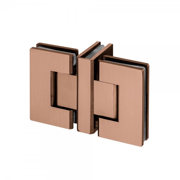 Eņģe JNF IN.05.308.D Glass-to-glass ar 90° bremzi Matt Copper PVD Eņģe JNF IN.05.308.D Glass-to-glass ar 90° bremzi Matt Copper PVD