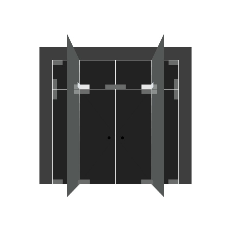 Sānu kronšteins ar šarnīra asi JNF IN.81.115.1 Stainless steel Sānu kronšteins ar šarnīra asi JNF IN.81.115.1 Stainless steel