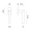 Window handle APRILE PRIMULA Q Window handle APRILE PRIMULA Q