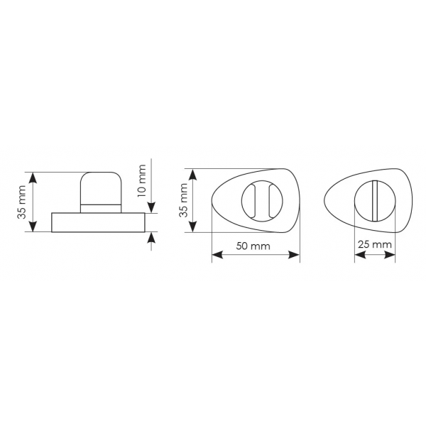 WC aizgrieznis MORELLI LUX-WC-SM Antracite WC aizgrieznis MORELLI LUX-WC-SM Antracite