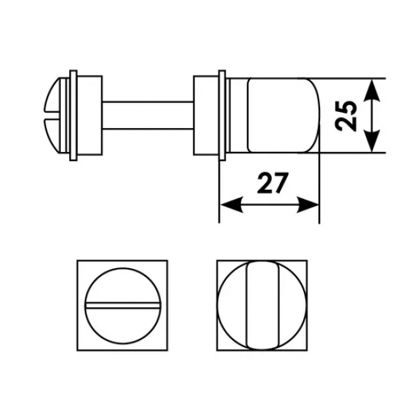WC aizgrieznis MORELLI LUX-WC-SM Black WC aizgrieznis MORELLI LUX-WC-SM Black