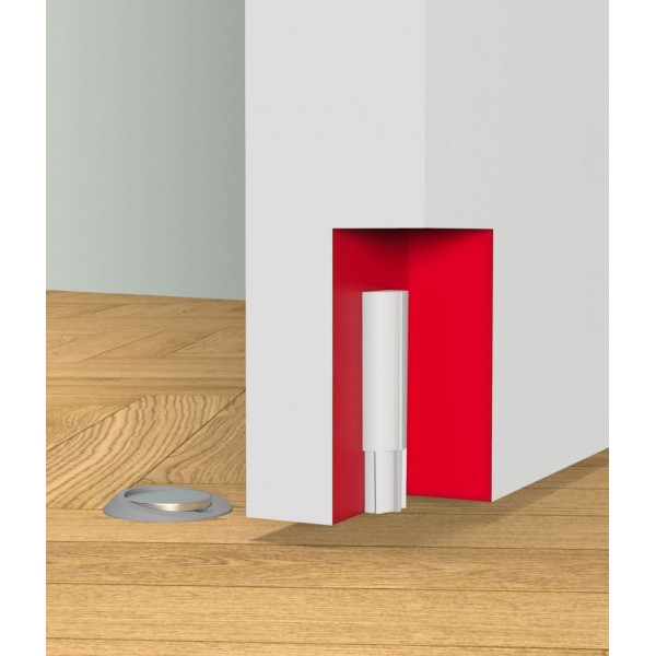 Magnētiska durvju atdure Stopino 2.0 Matte Nickel Magnētiska durvju atdure Stopino 2.0 Matte Nickel