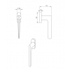 Window Handle LIEVE White Window Handle LIEVE White