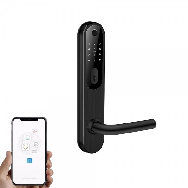 SMART HV65B handle (waterproof IP55) is suitable for Scandinavian (ASSA) standard Black SMART HV65B handle (waterproof IP55) is suitable for Scandinavian (ASSA) standard Black