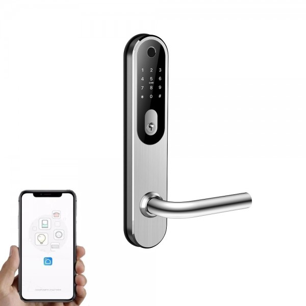 SMART HV65B handle (waterproof IP55) is suitable for Scandinavian (ASSA) standard Silver SMART HV65B handle (waterproof IP55) is suitable for Scandinavian (ASSA) standard Silver