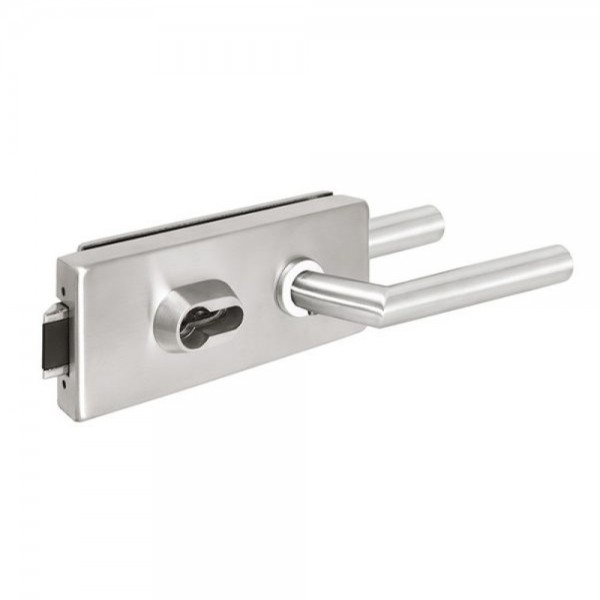 Замок для стеклянной двери с ручкой TUPAI 4013 Stainless Steel Замок для стеклянной двери с ручкой TUPAI 4013 Stainless Steel
