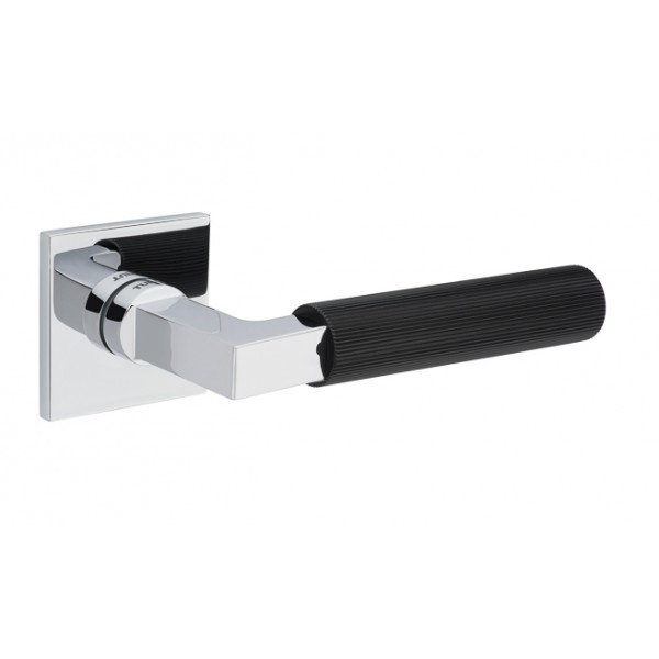Door handles TUPAI 4211 Q5S Polished Chrome/ Black Door handles TUPAI 4211 Q5S Polished Chrome/ Black