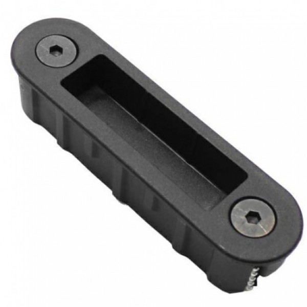 Ответная магнитная планка пластиковая AGB ALUTOP XT Black для алюминиевых коробок Ответная магнитная планка пластиковая AGB ALUTOP XT Black для алюминиевых коробок