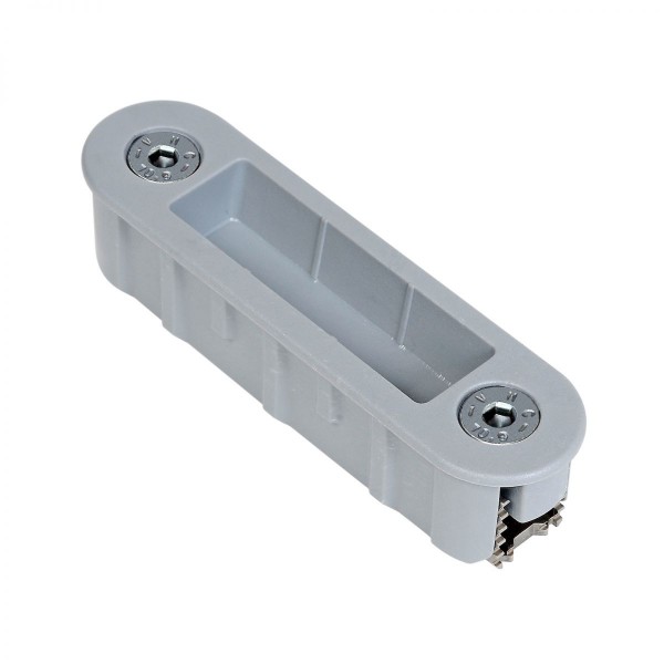 Ответная магнитная планка пластиковая AGB ALUTOP XT Matt Chrome для алюминиевых коробок Ответная магнитная планка пластиковая AGB ALUTOP XT Matt Chrome для алюминиевых коробок