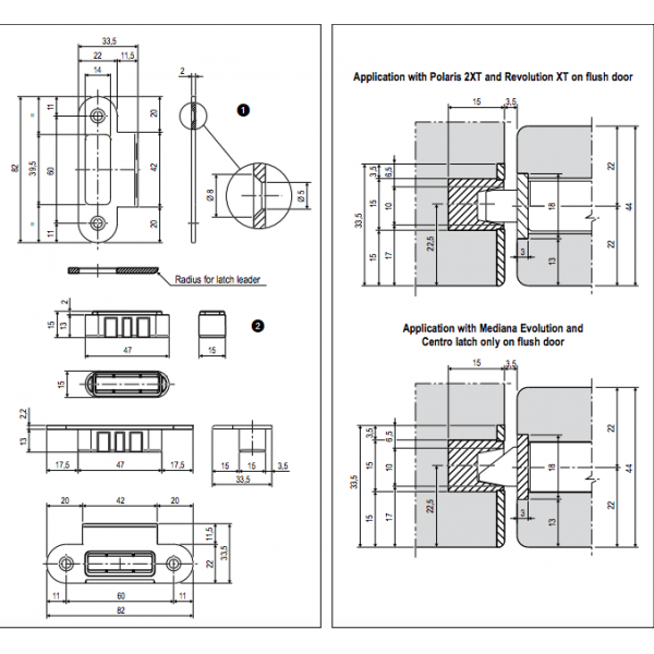 Ответная планка AGB EASY-MATIC EVO Aged Brass Ответная планка AGB EASY-MATIC EVO Aged Brass