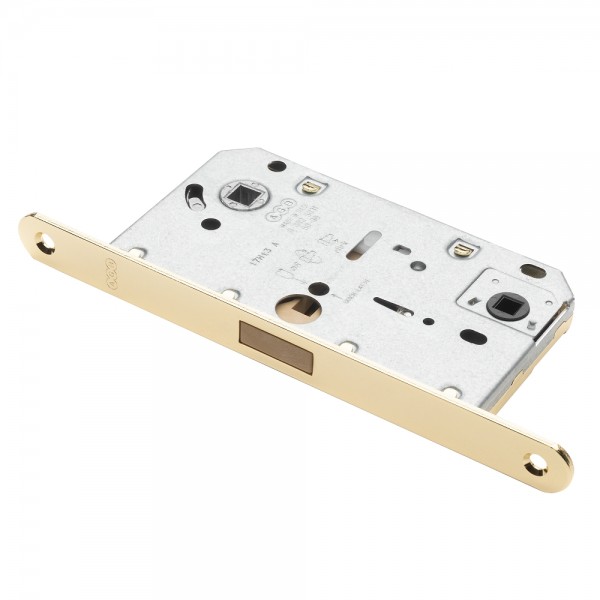 Магнитный замок AGB Polaris WC 85mm Polished Brass Магнитный замок AGB Polaris WC 85mm Polished Brass