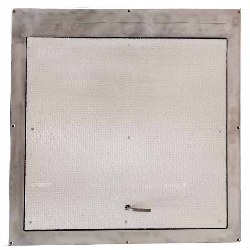 Grīdas nerūsējošā tērauda 60 cm x 60 cm tehniskā lūka Grīdas nerūsējošā tērauda 60 cm x 60 cm tehniskā lūka