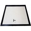 Floor steel access door size 90 cm x 180 cm "H"