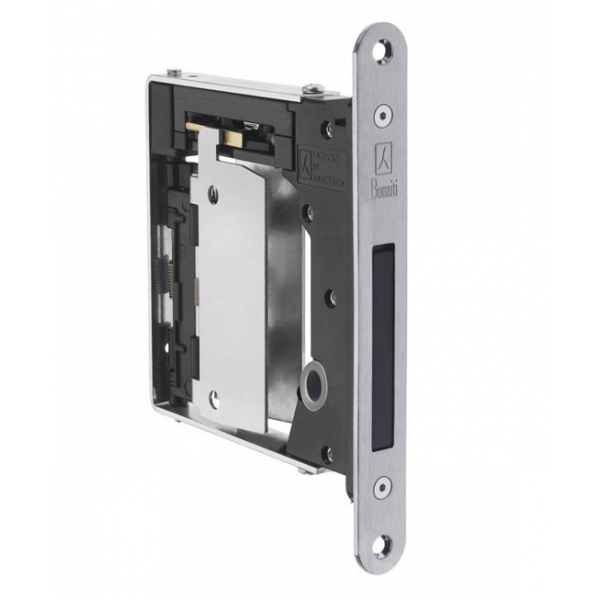 Magnetic Lock With Plate BONAITI NO-HA MINI 938-G992 Matt Chrome Magnetic Lock With Plate BONAITI NO-HA MINI 938-G992 Matt Chrome