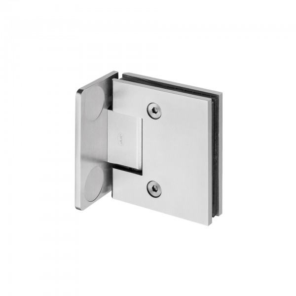 Stikla durvju eņģe ar bremzēm JNF IN.05.303 Stainless Steel Stikla durvju eņģe ar bremzēm JNF IN.05.303 Stainless Steel