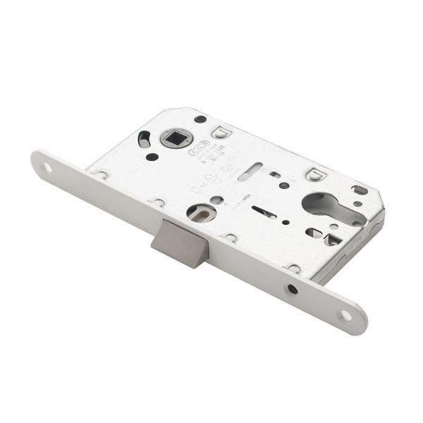 Замок бесшумный AGB EVO MEDIANA PZ 85мм White Замок бесшумный AGB EVO MEDIANA PZ 85мм White