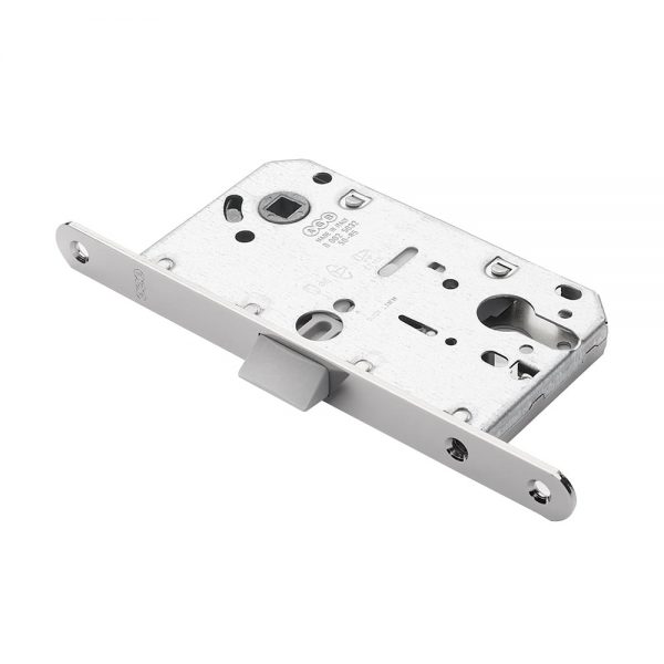 Замок AGB EVO MEDIANA PZ 85mm Polished Chrome Замок AGB EVO MEDIANA PZ 85mm Polished Chrome