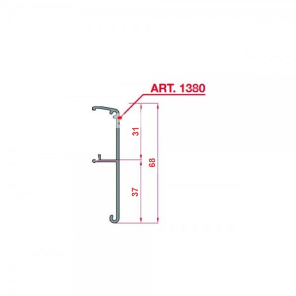 Apdare 1380 Black Aluminium Apdare 1380 Black Aluminium