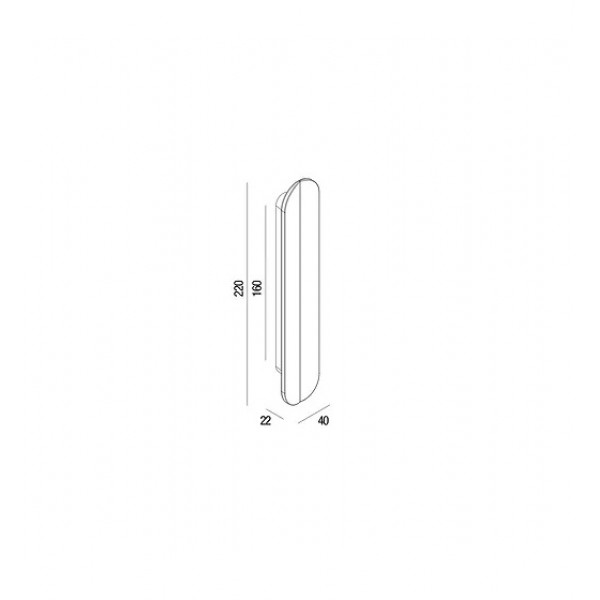 Sliding Door Handle PAMAR 2583 Z Black Sliding Door Handle PAMAR 2583 Z Black
